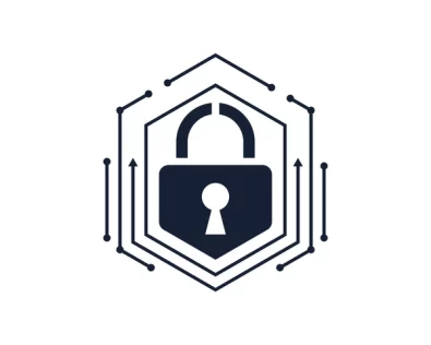 Icoon voor informatiebeveiliging en ISO 27001-certificering